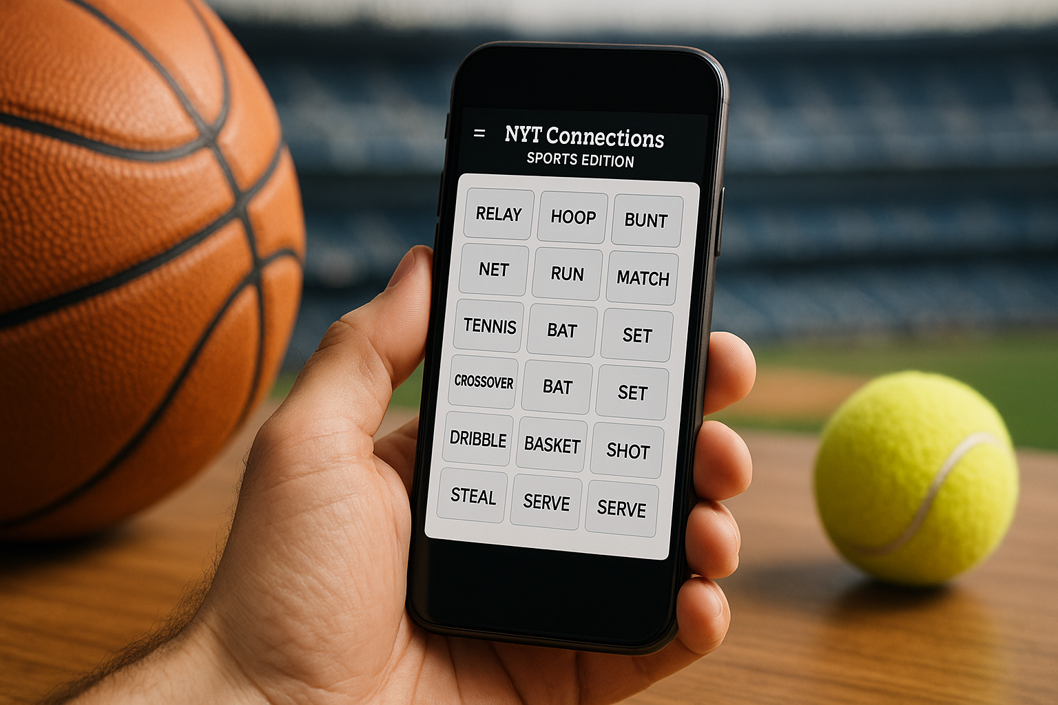 Сегодняшние подсказки и ответы для NYT Connections: Sports Edition, 15 июня, #630