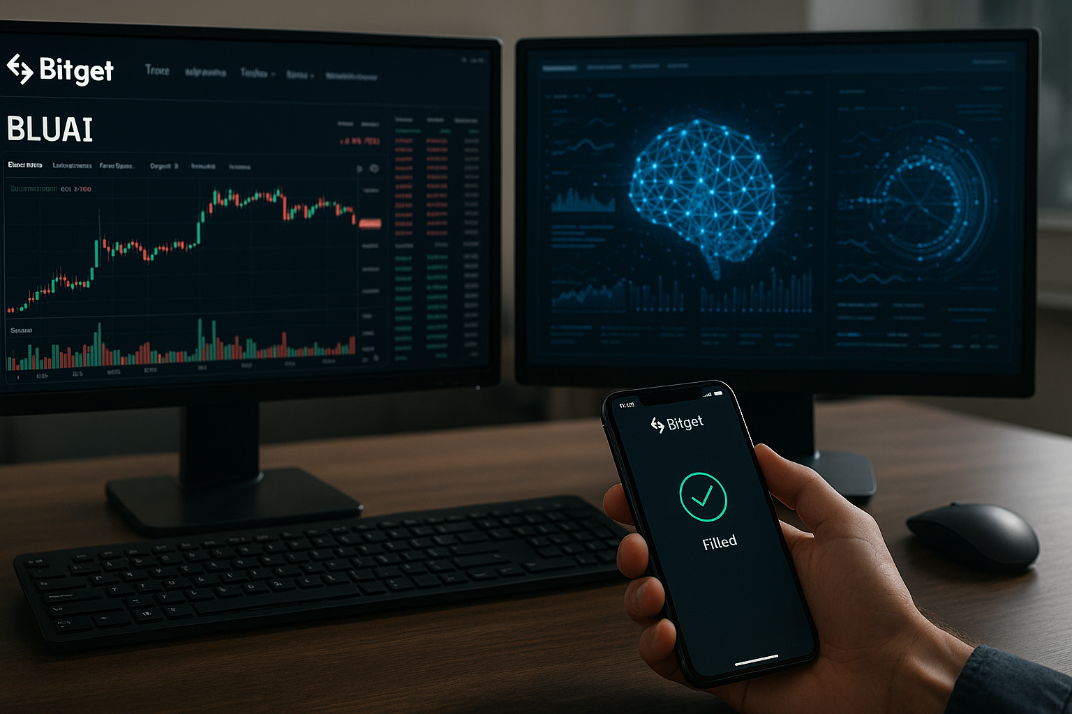Bitget листит Bluwhale AI (BLUAI): новый инструмент для DeFi-аналитики